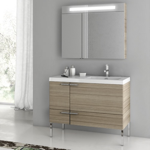 ACF ANS23 Free Standing Bathroom Vanity, Modern, 40 Inch