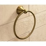 Gedy 7570-44 Classic-Style Bronze Towel Ring