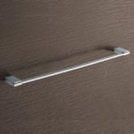 Gedy 3821-60-13 Towel Bar, Square, 24 Inch, Polished Chrome