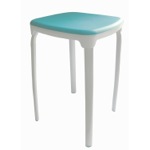 Gedy 5172 Rounded Square Stool With Multiple Finishes