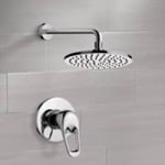 Remer SS1149 Shower Faucet Set with 8 Inch Rain Shower Head