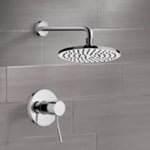 Remer SS1151 Shower Faucet Set with 8 Inch Rain Shower Head