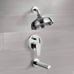 Remer TSF2100 Tub and Shower Faucet Sets with 8 Inch Rain Shower Head