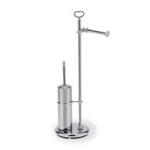 StilHaus EL20-08 Free Standing Classic-Style 2-Function Bathroom Butler in Chrome