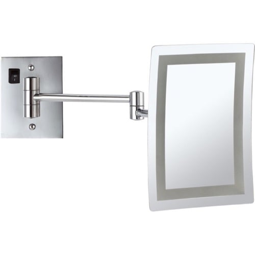 Lighted Makeup Mirror, Wall Mounted, 3x Nameeks AR7702