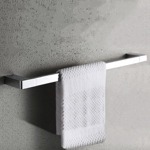 Towel Bar, 24 Inch, Modern, Polished Chrome Nameeks NFA017