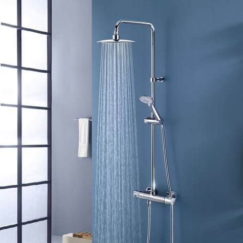 Remer Exposed Pipe Showers