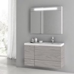 ACF ANS1399 Single Bathroom Vanity, Floating, Modern, 39