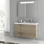 ACF ANS23-Larch Canapa Free Standing Bathroom Vanity, Modern, 40 Inch, Larch Canapa