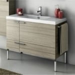 ACF ANS33-Larch Canapa Floor Standing Bathroom Vanity, Modern, 39