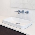 CeraStyle 079000-U Drop In Sink - Modern, 20 Inch, Ceramic