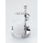 Windisch 83108D 4-Hole Toothbrush Holder and Bathroom Tumbler