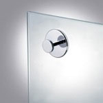 Windisch 85050-CR Suction Pad Robe or Towel Hook in Chrome
