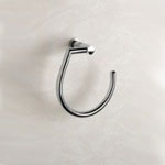 Windisch 85340D Contemporary Brass Towel Ring
