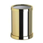 Windisch 91301 Round Brass Toothbrush Holder