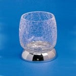 Windisch 94675D Crackled Glass Tumbler