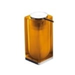 Gedy 7381-67 Orange Square Counter Soap Dispenser