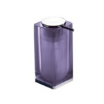 Gedy 7381-79 Lilac Square Counter Soap Dispenser