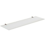 Gedy 2119-60 24 Inch Ultralight Glass Bathroom Shelf