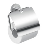 Gedy 2325-13 Chrome Toilet Paper Holder With Cover