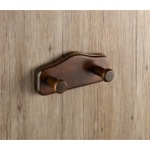 Gedy 8126-95 Wood Double Hook