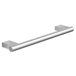 Gedy A221-13 Towel Bar, Contemporary, Polished Chrome, Round