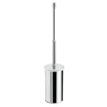 Gedy A233-13 Toilet Brush Holder, Free Standing, Chrome with Telescopic Handle