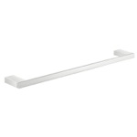 Gedy A321-45-13 19 Inch Wall Mounted Rectangular Chrome Towel Bar