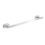 Gedy BE21-13 Towel Bar, Round, Chrome, Wall Mounted