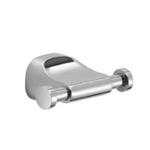 Gedy ST26-13 Modern Double Bathroom Hook In Polished Chrome