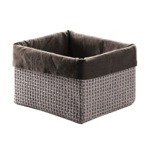 Gedy LA07 Square Storage Basket in Grey or Moka