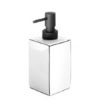 Soap Dispenser, Gedy LC80-02, White Pottery Free Standing Soap Dispenser