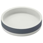 Gedy MZ11-08 Soap Dish Made From Pottery in Grey Finish