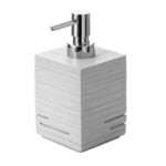 Gedy QU81-08 Modern Grey Countertop Soap Dispenser