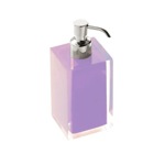 Gedy RA81-79 Soap Dispenser, Free Standing in Lilac Finish