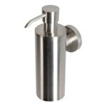 Geesa 6527-05 Wall Mounted Satin Stainless Steel Soap Dispenser