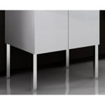 ACF A920 Kit of 4 Polished Chrome Vanity Cabinet Feet