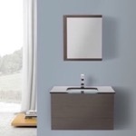 32 Inch Wenge Bathroom Vanity With Black Gl Top Wall Mounted 32 Inch Wenge Bathroom Vanity With Black Gl Top Wall Mounted Medicine Cabinet Included