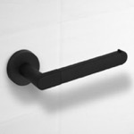 Nameeks NCB77 Toilet Paper Holder, Modern, Matte Black