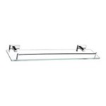 Gedy 7819 60 13 By Nameek S Maine Round Chrome Bathroom Shelf With Frosted Glass Thebathoutlet