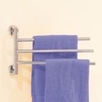 Towel Bar, Nameeks NFA009, 14 Inch Triple Swivel Towel Bar