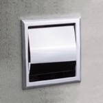 Nameeks Toilettenpapierhalter Chrome – Aus Messing, Wandmontiert, Für Modernes Bad