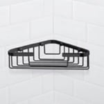 Buy Charcoal Grey Bronx Wire Corner Double Shower Caddy from Next USA