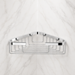 Chrome Corner Shower Basket