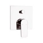 Remer D09 Wall Mounted Diverter in Multiple Finishes, Rough-In Valve Included