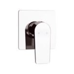 Remer D30 Wall Mounted Shower Mixer in Multiple Finishes, Rough-In Valve Included