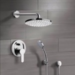Remer SFH11 Rain Shower System with Handheld, Rain Shower Head, Shower Faucet Set
