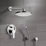Shower Faucet, Remer SFH11, Chrome Shower System with 8
