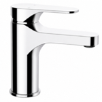 Chrome Single Hole Bathroom Faucet
