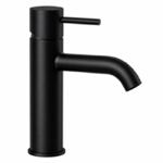 Matte Black Single Hole Bathroom Faucet